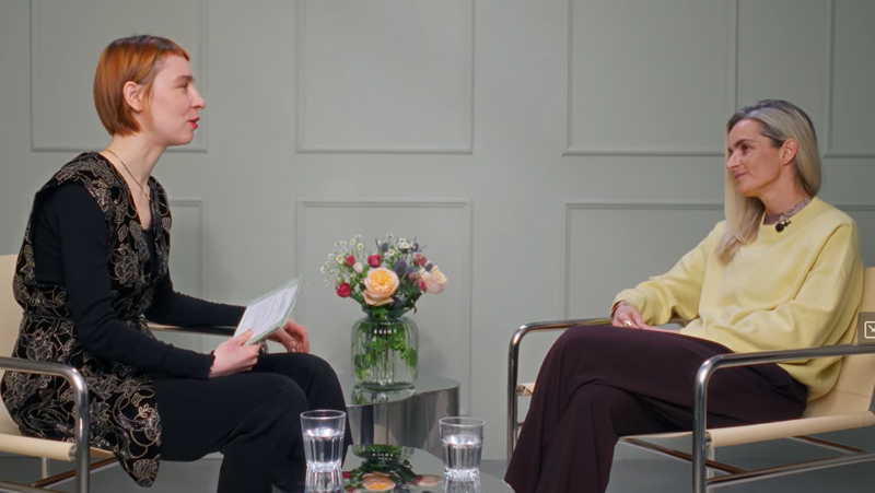 Johanna Klug und Elisa Klinkenberg im Gespräch